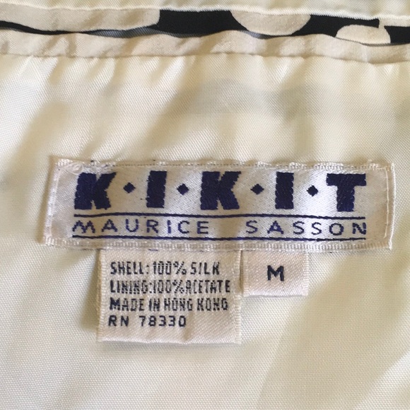 Kikit size M silk jacket - Picture 6 of 6